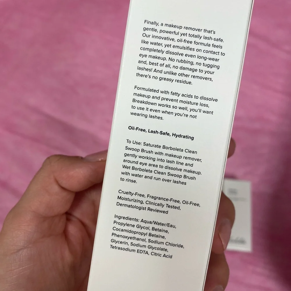 Borboleta Break Down Makeup Remover